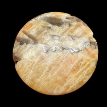 Load image into Gallery viewer, Big Cat Natural Untreated Feldspar 35mm Coin Pendant Bead | 35x5.5mm | 1 Bead |