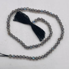 Load image into Gallery viewer, Fiery Labradorite2.5- 2.75mm Round Bead 7 inch Strand 9634HS