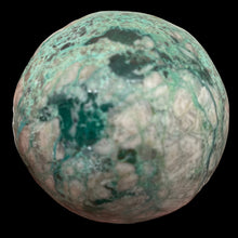 Load image into Gallery viewer, Azurite Display Sphere | 1 7/8" | Green White | 171g | 1 Collector's Item |