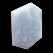 Load image into Gallery viewer, Chalcedony Druzy 456ct Designer Cut Pendant Bead | 30x21x8mm | Blue | 1 Bead |