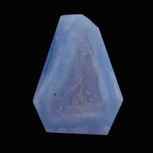 Load image into Gallery viewer, Druzy Blue Chalcedony Designer Pendant Bead 47cts | 30x22x10mm | 1 Bead |