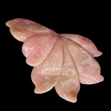 Load image into Gallery viewer, Peruvian Opal 128ct Carved Flower Pendant Bead | 50x88x5mm|Pink| 1 Pendant Bead|
