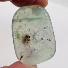 Load image into Gallery viewer, Rare Natural Chrysoprase Pendant Bead | Green | 49cts | 35x25x6mm |