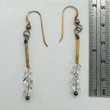 Load image into Gallery viewer, Holiday Sparkle AAA Quartz Earrings and 14Kgf 6270