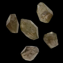 Load image into Gallery viewer, Rutilated Quartz Faceted Nugget Beads | 36x17 to 18x11mm| Clear, Green| 5 Beads|