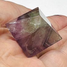 Load image into Gallery viewer, Fluorite Double Pyramid Figurine | 36x36x36mm | Purple | 1 Display Figurine |