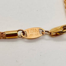Load image into Gallery viewer, 14K Rose Gold Foxtail Necklace | 3mm | 6.5g | 17 Inch |