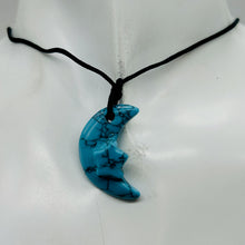 Load image into Gallery viewer, Howlite Star and Moon Pendant Necklace | 3/4' Long | Blue | 1 Pendant Necklace |
