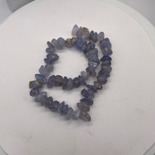 Load image into Gallery viewer, Oregon Holly Blue Chalcedony Agate 94 Grams | 12X11X8 19X13X9 | Blue | 59 Beads|