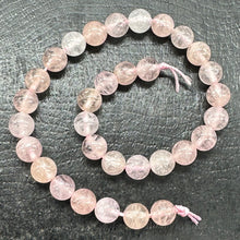 Load image into Gallery viewer, Morganite AAA Round Beads | 6mm | Pink | 2 Beads |
