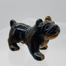 Load image into Gallery viewer, Hand-Carved Chinese Shar-pei Puppy | 1. 1/4" Tall | Tiger Eye | 1 Figurine |