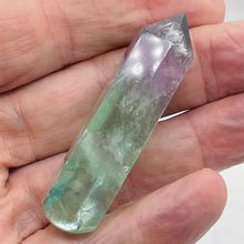 Load image into Gallery viewer, Soothing! Multi-Hued Fluorite 30g Massage Crystal | 60x15mm |