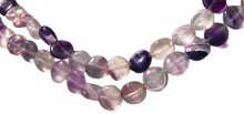 Load image into Gallery viewer, Adorable ~ Multi-Hue Fluorite Coin Bead Strand 109535x