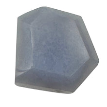 Load image into Gallery viewer, Chalcedony Druzy 56ct Designer Cut Pendant Bead | 25x25x10mm | Blue | 1 Bead |