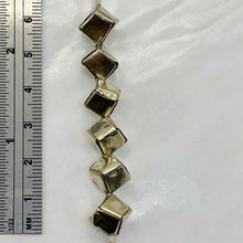 Load image into Gallery viewer, Remarkable Thai Hill Tribe 'Origami' Fine Silver Cube Bead | 11x8x8mm | 2 Beads|