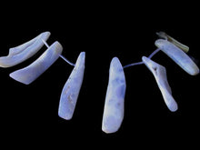 Load image into Gallery viewer, 604cts Natural Blue Chalcedony Bead Strand 110510E