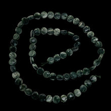 Load image into Gallery viewer, Siberia Russian Seraphinite 6x3mm Coin Bead Strand 110499