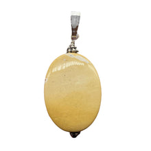 Load image into Gallery viewer, Mookaite Australian Sterling Silver Oval Pendant | 1 1/2" Long | Sand |