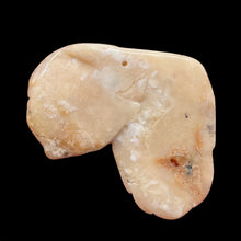 Load image into Gallery viewer, Pink Peruvian Opal Carved 29cts Flower Pendant Bead | 35x39x4mm | Pink |