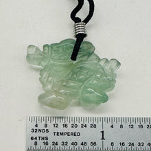 Load image into Gallery viewer, Fluorite Stone Winged Dragon Pendant | 1' Long | Green | 1 Pendant |