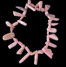 Load image into Gallery viewer, 390cts Pink Peruvian Opal Briolette Bead Strand 110460I