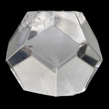 Load image into Gallery viewer, Rock Crystal 61g Dodecahedron Specimen | 32mm | Clear | 1 Figurine |