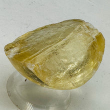 Load image into Gallery viewer, Optical Calcite Iceland Spar 44g Unique 1/4 Sphere | 48x20mm | Clear, Yellow |