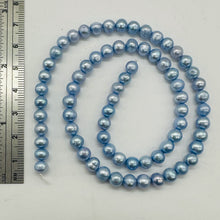 Load image into Gallery viewer, Baby Blue AAA Freshwater Pearl 16 inch Strand | 6mm | 75 Pearls |