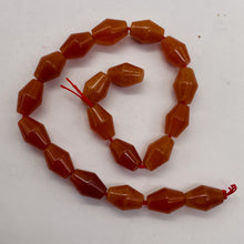 Load image into Gallery viewer, Designer Red Aventurine Artcut 10x7mm Bead 8 inch Strand 2896HS