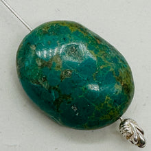Load image into Gallery viewer, Turquoise Natural Focal 11g Nugget Bead | 30x24x12mm | Blue | 1 Bead |