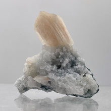 Load image into Gallery viewer, Stilbite 13g Collector's Crystal | 35x30x22 | Pink White | 1 Specimen |