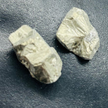 Load image into Gallery viewer, Pyrite Crystal Nugget Beads | 27x15x14mm to 24x18x11mm | Silver Gold | 2 Beads |