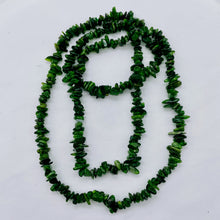 Load image into Gallery viewer, Diopside Strand Chip Bead 32" Strand | 11x8x5 to 7x5x4mm | Green | 200 Beads |