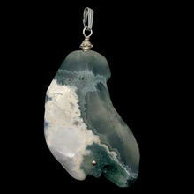 Load image into Gallery viewer, Translucent Ocean Jasper Sterling Silver Pendant | 2 1/4 Inch Long |