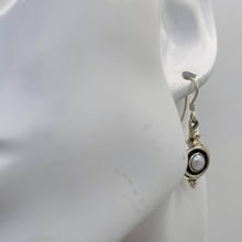 Load image into Gallery viewer, Fresh Water Pearl Sterling Silver Earrings | 1 1/4&quot; Long | White | 1 Pair |
