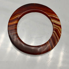 Load image into Gallery viewer, So Hot! Carnelian Agate Orange Picture Frame Bead | 37x3.5mm | 23mm opening |