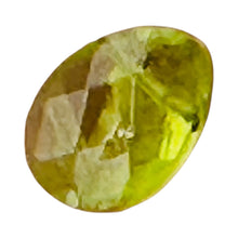 Load image into Gallery viewer, Peridot Faceted Briolette Bead | 1.6 cts | 8x6x4mm | Green | 1 bead |