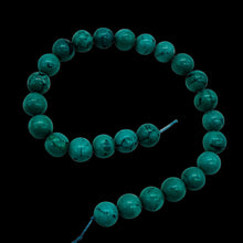 Load image into Gallery viewer, Turquoise Beads Round Half Strand | 8mm | Blue | 1 Half Strand |
