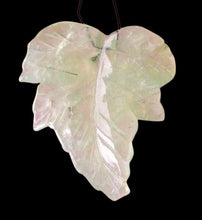 Load image into Gallery viewer, Stunning Druzy Green Prehnite Leaf Briolette Bead 009885S