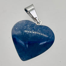 Load image into Gallery viewer, Aventurine Heart Pendant | 7/8" Long | Blue | 1 Pendant |