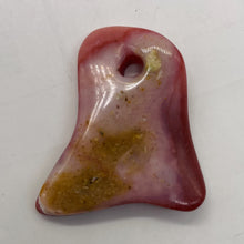 Load image into Gallery viewer, 71 Carats Designer Very Deep Pink Peruvian Opal Pendant Bead 9867AH