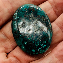 Load image into Gallery viewer, Turquoise Natural Focal 24g Nugget Bead | 42x32x12mm | Blue, Black | 1 Bead |