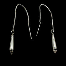 Load image into Gallery viewer, Sparkling Sterling Silver Earrings Ear Threaders 310560