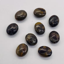 Load image into Gallery viewer, Rare 9 Chocolate Jasper 10x8mm Oval Coin Beads 009157