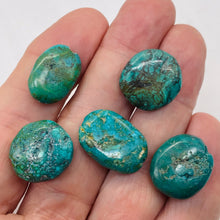 Load image into Gallery viewer, Turquoise Nugget Beads | 23x7 to 20x7mm | 20gtw | Blue, Black | 5 Beads |