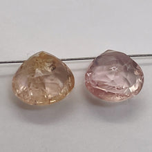 Load image into Gallery viewer, 1 Premium 6x6x4 to 7x7x3.5mm Topaz Faceted Briolette Bead 4077A