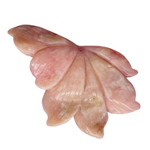 Load image into Gallery viewer, Peruvian Opal 128ct Carved Flower Pendant Bead | 50x88x5mm|Pink| 1 Pendant Bead|