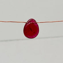 Load image into Gallery viewer, Stunning .97cts Natural Red Spinel Smooth Briolette | 6.5x5.5mm | 1 Bead |