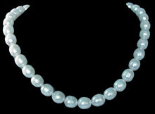 Load image into Gallery viewer, White Pear Shaped 9mm to 12mm FW Pearls Strand 103104