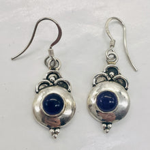 Load image into Gallery viewer, Amethyst Sterling Silver Drop/Dangle Earrings | 1 1/4" Long | Purple | 1 Pair |
